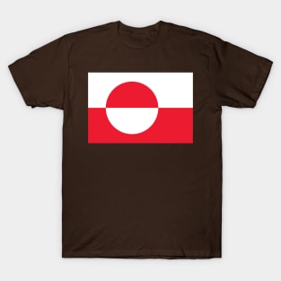 National Flag of Greenland T-Shirt